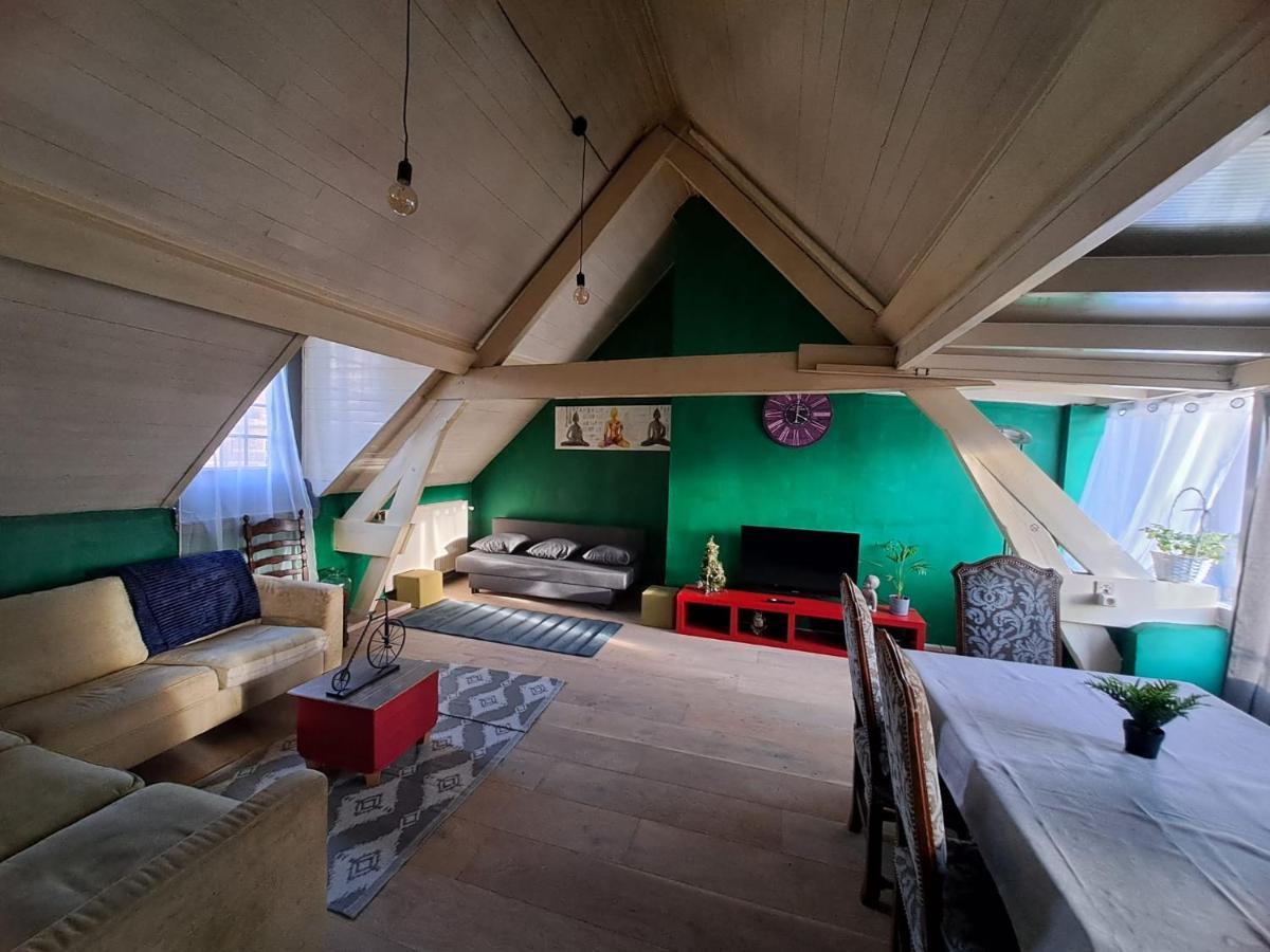Apartmán The Green Retromodern Duplex Antverpy Exteriér fotografie
